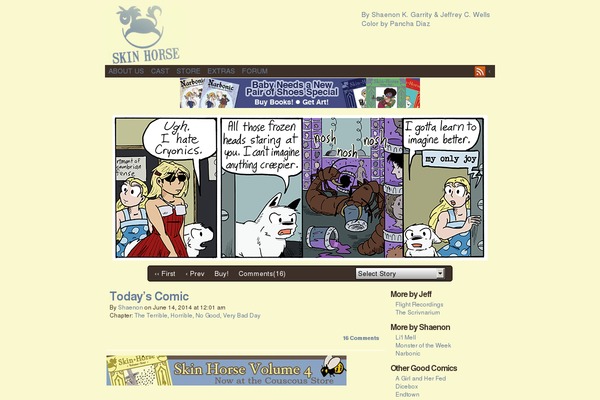 Site using Comic Easel plugin