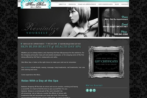 Site using EP Social Widget plugin