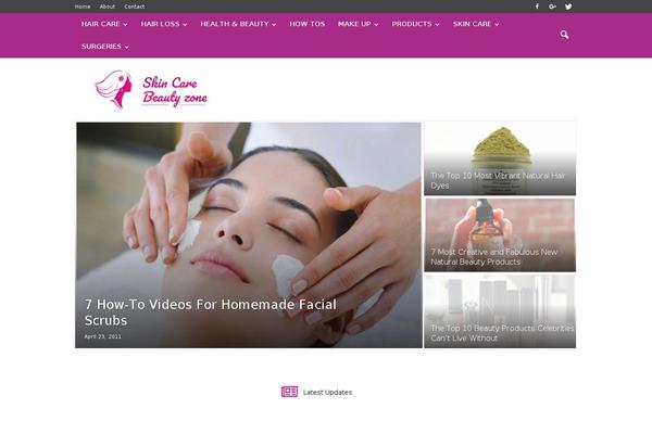 skincarebeautyzone.com site used Eim