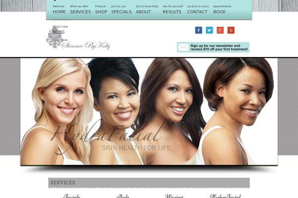 SPA Treats theme site design template sample