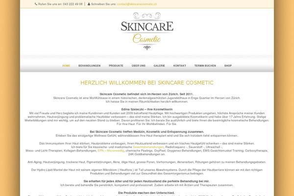 Dream Spa theme site design template sample
