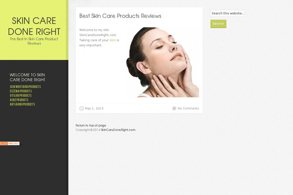 Blink theme site design template sample