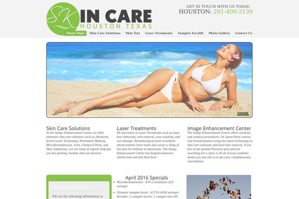 skincarehoustontx.com site used Dealerwebb