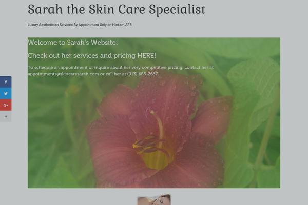 Site using Socialsnap plugin