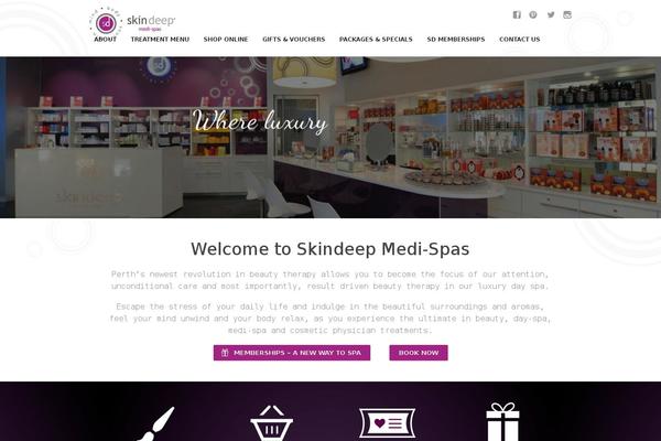 skindeep.net.au site used Skindeep