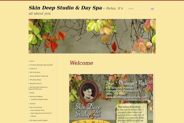 Chateau Theme theme site design template sample