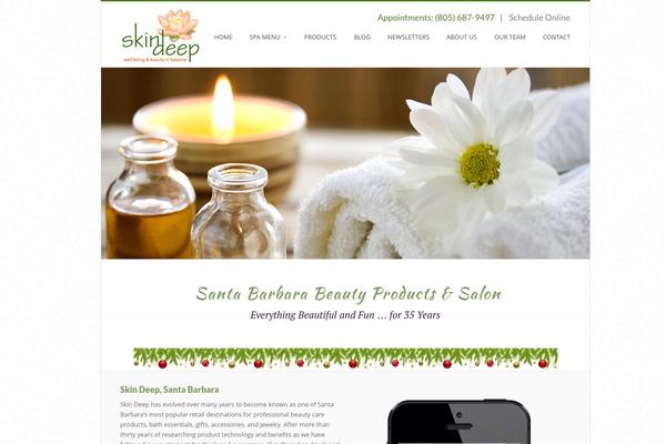 skindeepsalon.com site used Skindeep