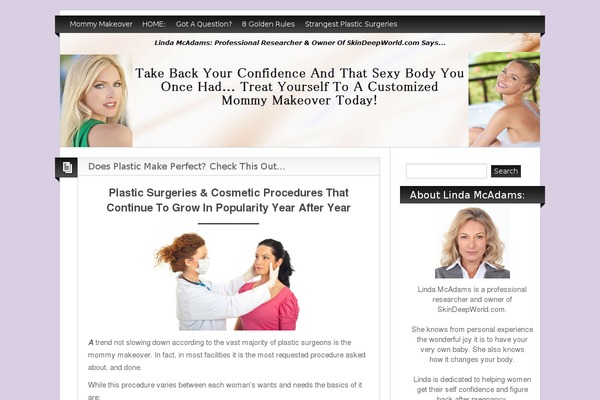 BlogoLife theme site design template sample