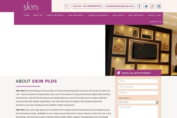 Accalia theme site design template sample