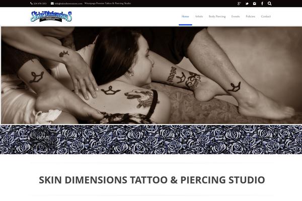 Exposefolio theme site design template sample