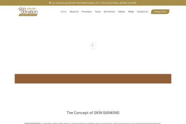 Alone theme site design template sample