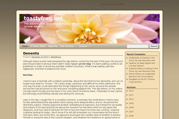 Site using Flexo Archives plugin