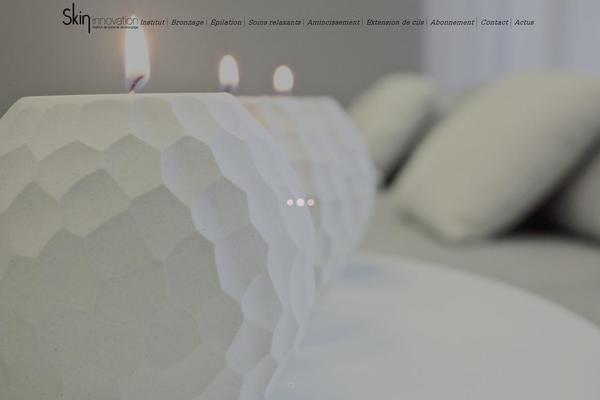 Nouveau theme site design template sample