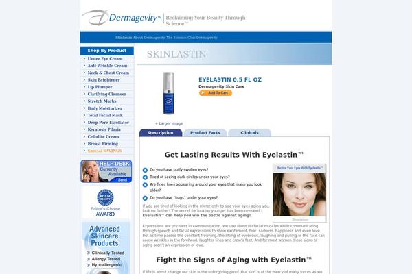 skinlastin.com site used Skinlastin