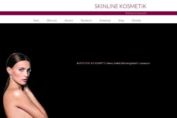 skinline WordPress theme, websites list used skinline theme skinline theme websites examples