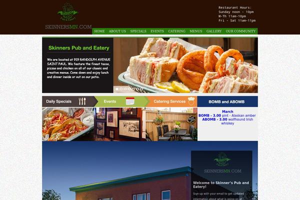 Thesis 1.8.3 theme site design template sample