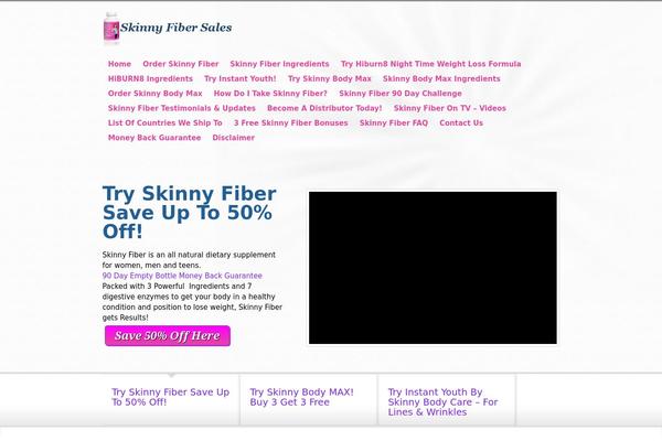 Biznizz theme site design template sample