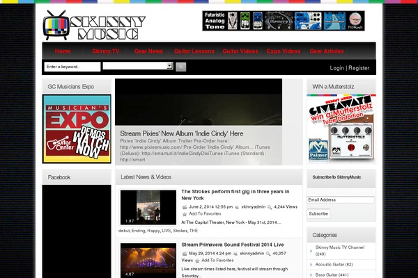 Moviepress theme site design template sample