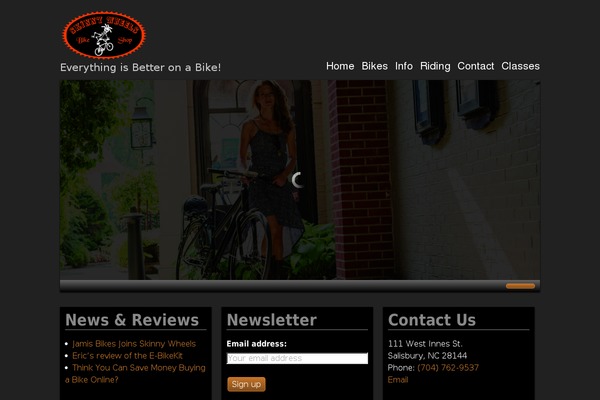 Progress theme site design template sample