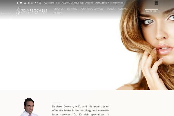 Kallyas theme site design template sample