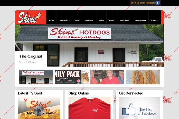 Revolver theme site design template sample
