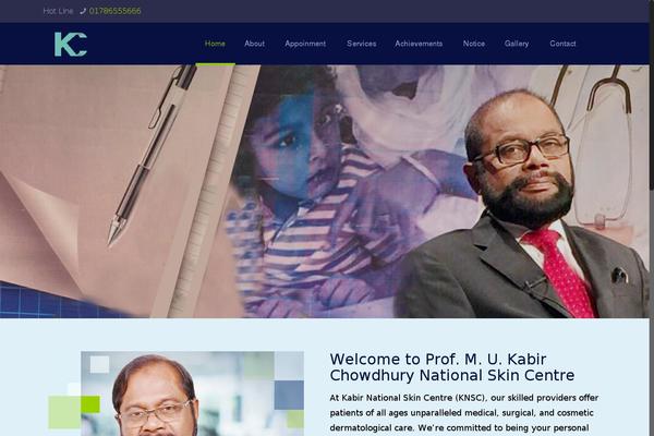BeTheme Child theme site design template sample
