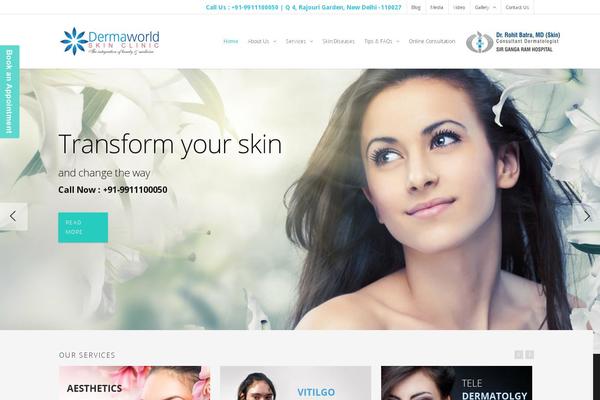 Site using jQuery Vertical Scroller plugin