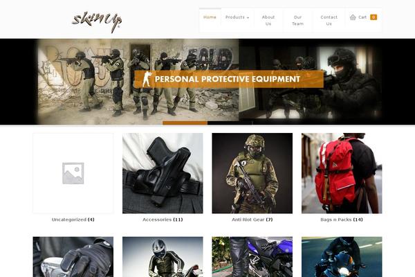 Sistina theme site design template sample