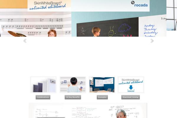 Brix theme site design template sample
