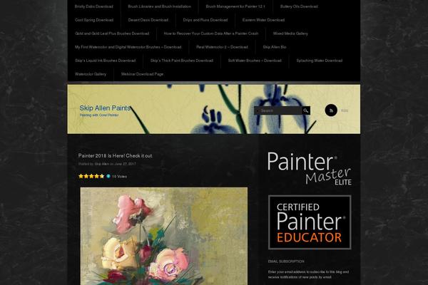 Piano Black theme site design template sample