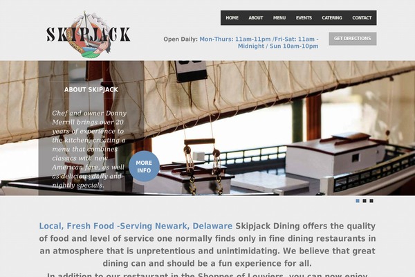 Feast theme site design template sample