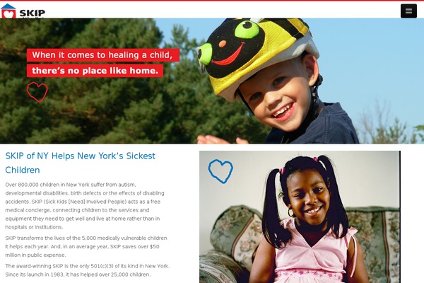 skipofny.org site used Charity