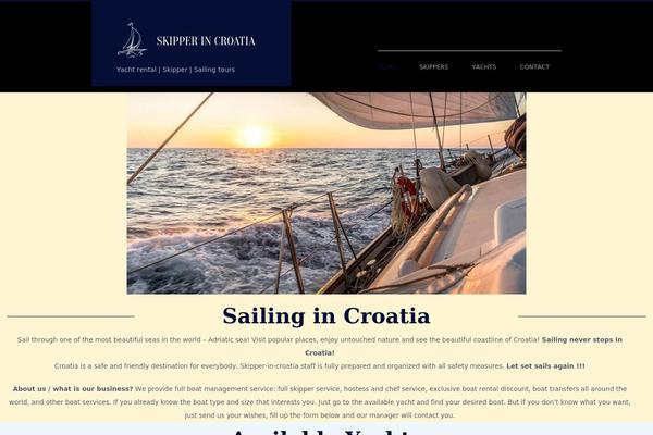skipper-in-croatia.com site used Yacht-rental