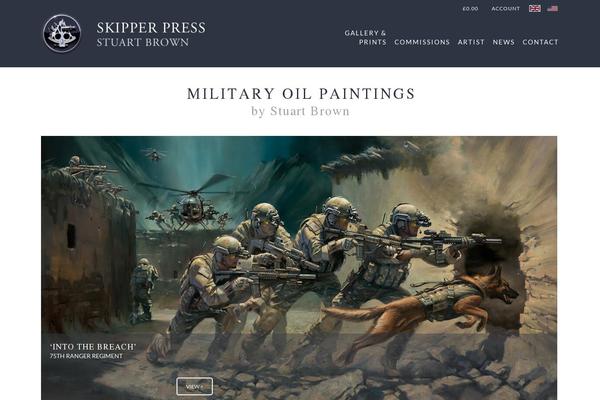Site using Woopack plugin