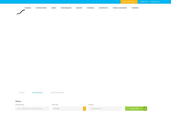 Travelo theme site design template sample