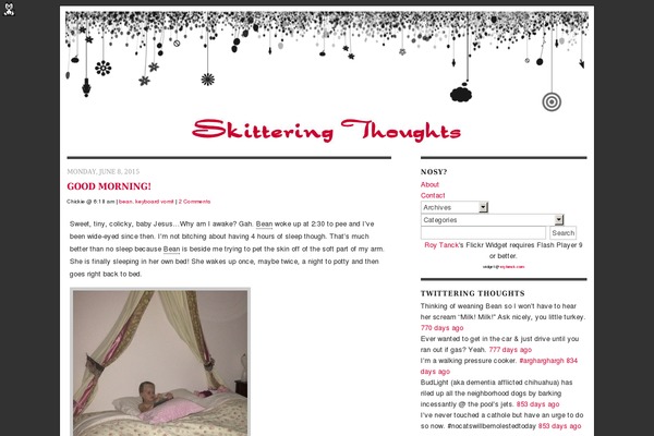 Daydreams theme site design template sample