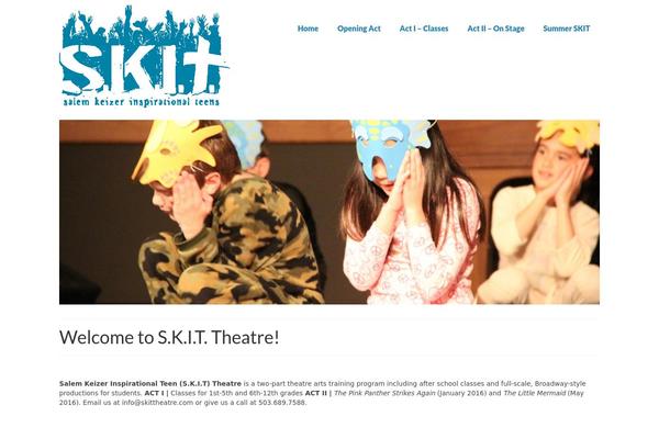 Virtue theme site design template sample