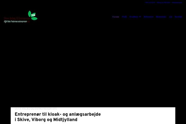 Generatepress_child theme site design template sample