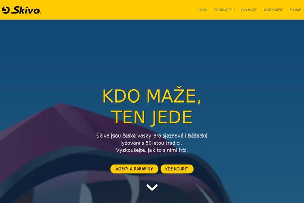 MioWeb theme site design template sample