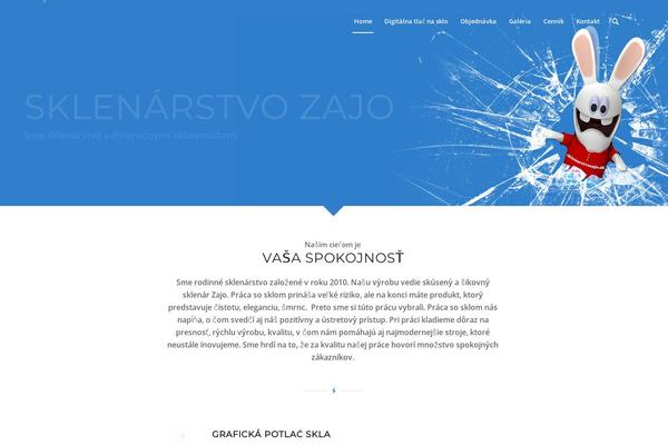 Enfold theme site design template sample