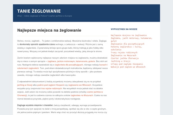 sklepzeglarski.net.pl site used Waterside