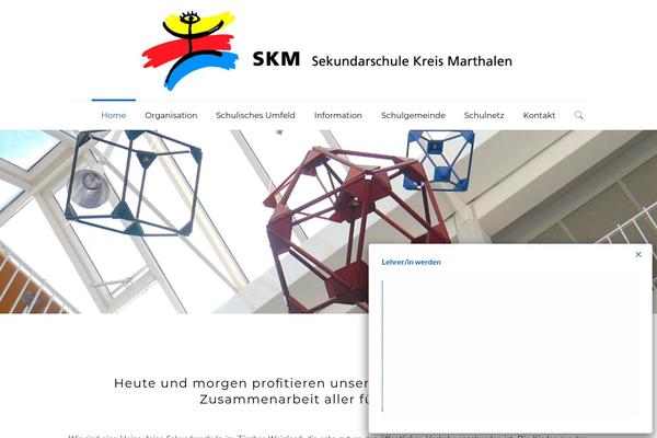 Site using WPFront Scroll Top plugin
