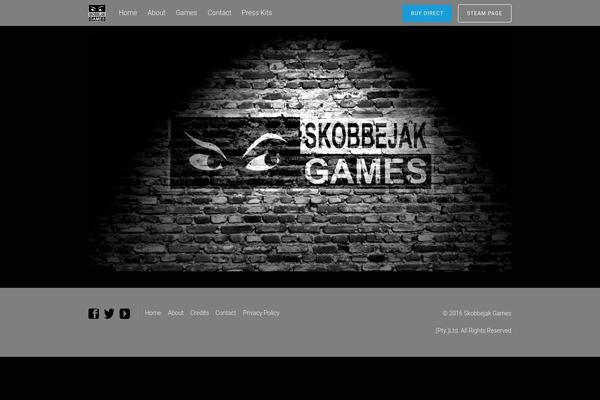 Tesseract-master_branch theme site design template sample