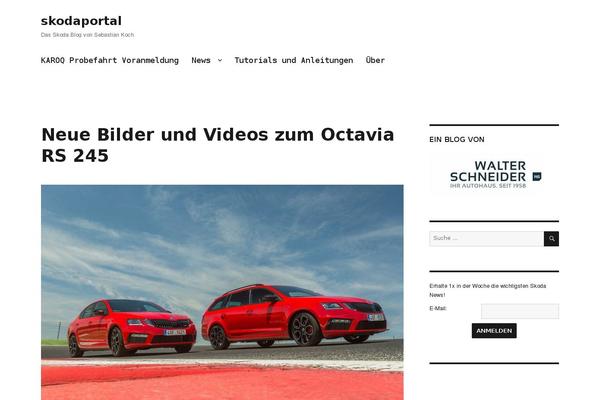 Site using Customize-twenty-seventeen plugin