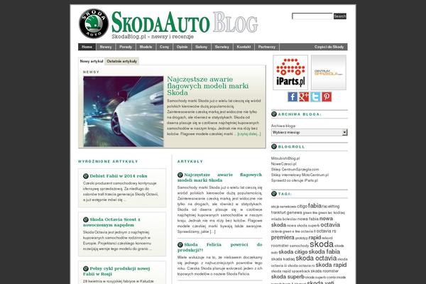 BranfordMagazine theme site design template sample