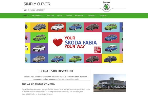Total theme site design template sample