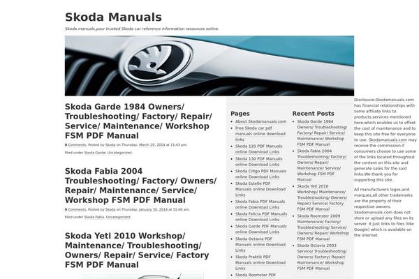 skodamanuals.com site used Dojo-5.1.3