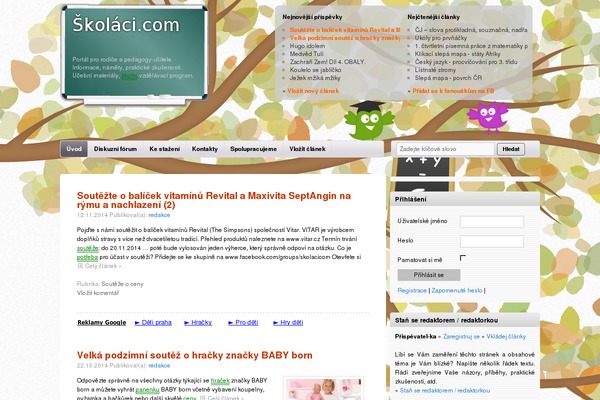 Site using Čeština pro WordPress plugin