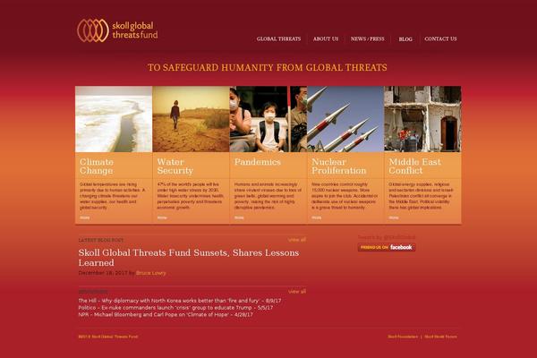 Skoll theme site design template sample