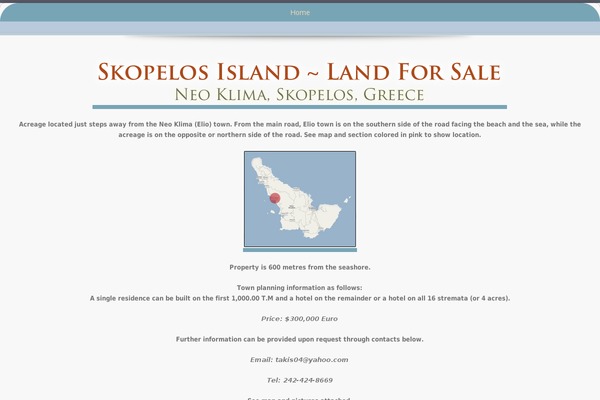 Preference Lite theme site design template sample